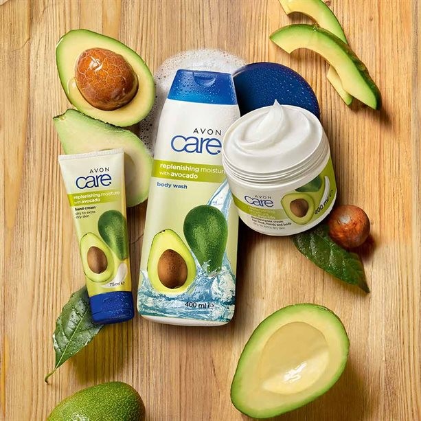 Увлажняющий гель для душа с маслом авокадо