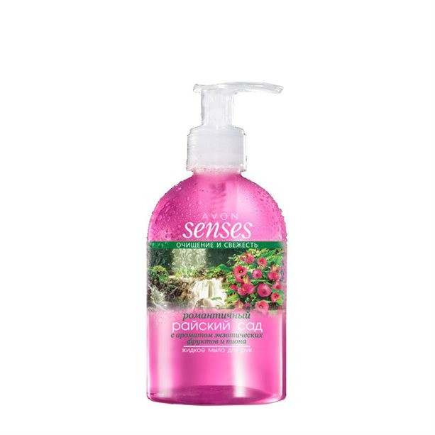 Жидкое мыло для рук "Романтичный райский сад" Жидкое мыло для рук "Романтичный райский сад"