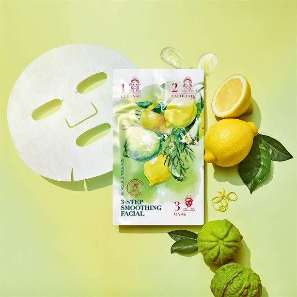 3-х ступенчатая маска для лица "Цитрусовая перезагрузка"