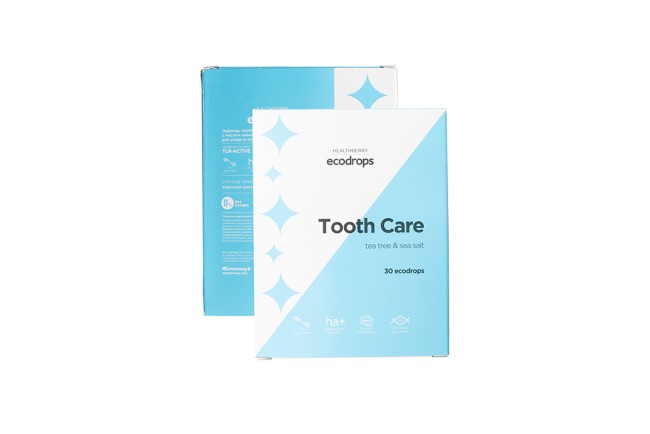 Карамель леденцовая Healthberry Ecodrops Tooth Care, 30 шт Карамель леденцовая Healthberry Ecodrops Tooth Care, 30 шт