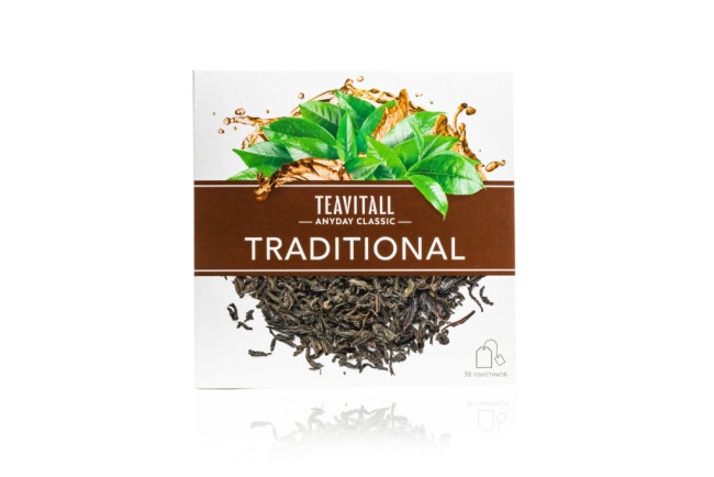 Чай черный TEAVITALL CLASSIC «Традиционный» / Black tea TEAVITALL CLASSIC «Traditional», 38 фильтр-пакетов Чай черный TEAVITALL CLASSIC «Традиционный» / Black tea TEAVITALL CLASSIC «Traditional», 38 фильтр-пакетов