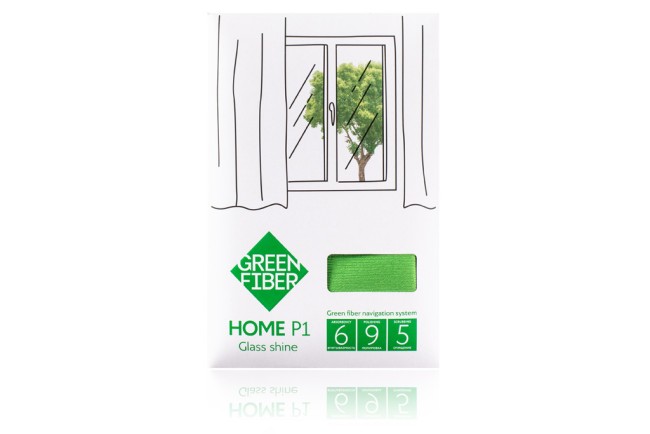 Green Fiber HOME P1, Файбер для стекла, зеленый