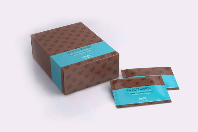 Растворимый напиток Healthberry DETOX, 14 саше