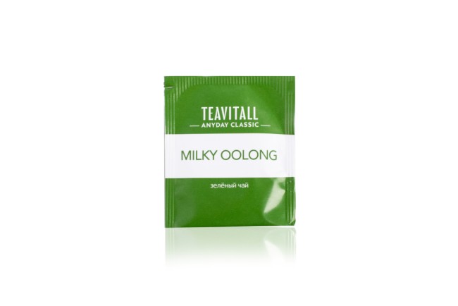 Чай зелёный TEAVITALL CLASSIC «Молочный улун» / Green tea TEAVITALL CLASSIC «Milky Oolong», 38 фильтр-пакетов