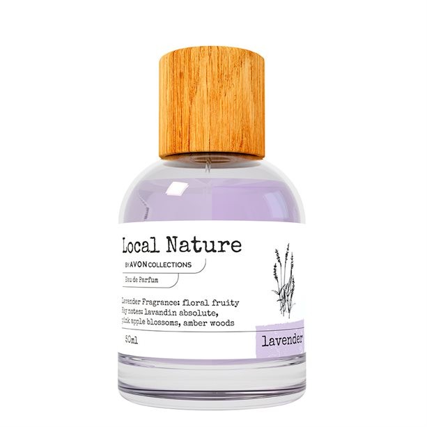 Парфюмерная вода Local Nature by Avon Collections Lavender для нее, 50 мл