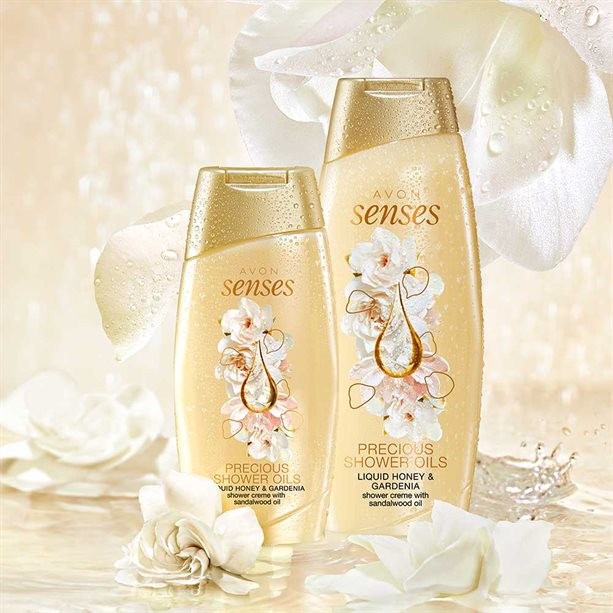 Крем-гель для душа "Мед и гардения" Крем-гель для душа "Мед и гардения"