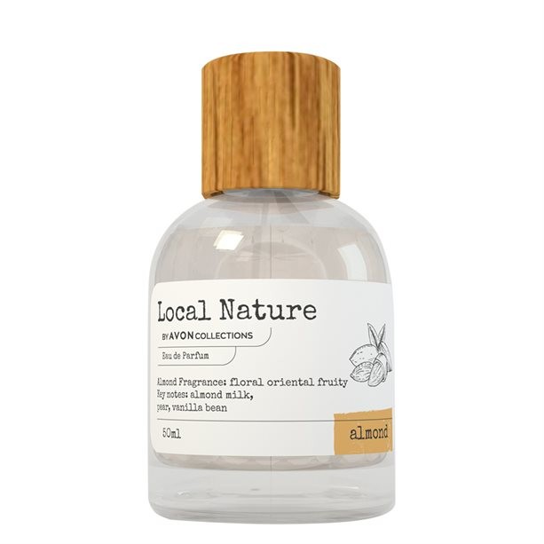 Парфюмерная вода Local Nature by Avon Collections Almond для нее, 50 мл Парфюмерная вода Local Nature by Avon Collections Almond для нее, 50 мл