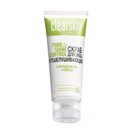 Отшелушивающий скраб для лица с экстрактами гамамелиса и эвкалипта "Сокращение пор и блеска", 75 мл