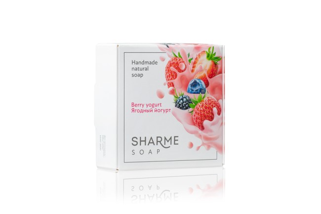 Мыло SHARME SOAP Ягодный йогурт/Berry yogurt