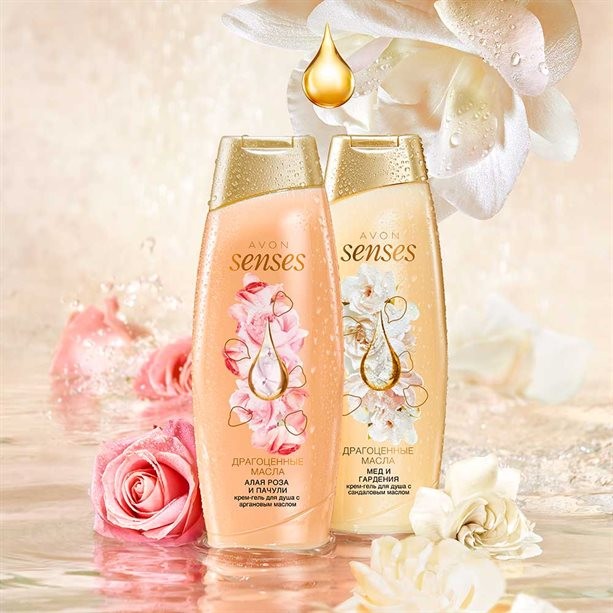 Крем-гель для душа "Алая роза и пачули", 500 мл Крем-гель для душа "Алая роза и пачули", 500 мл