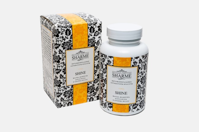 Sharme Shine маска-шампунь для блеска и объема, 250 мл