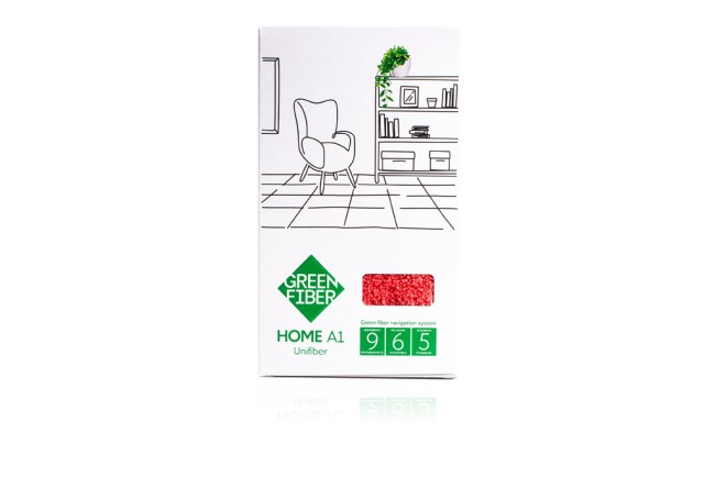 Green Fiber HOME A1, Файбер универсальный, коралловый