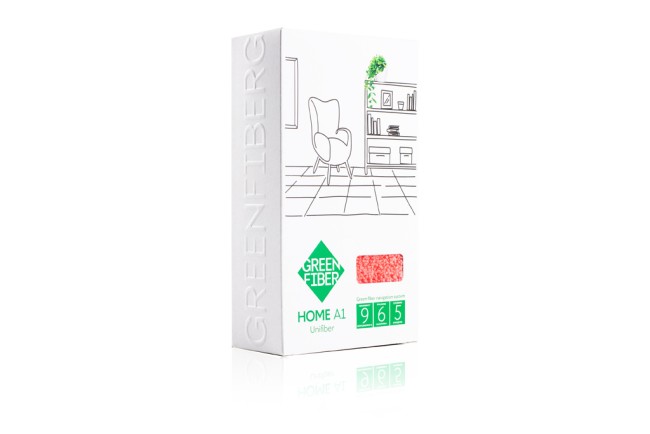 Green Fiber HOME A1, Файбер универсальный, коралловый