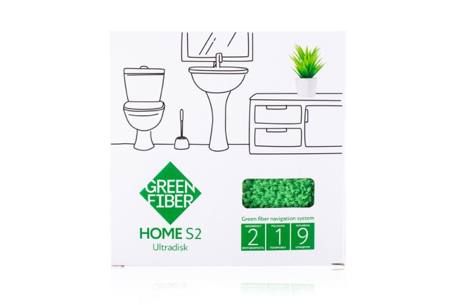 Green Fiber HOME S2, Диск Инволвер, зеленый Green Fiber HOME S2, Диск Инволвер, зеленый