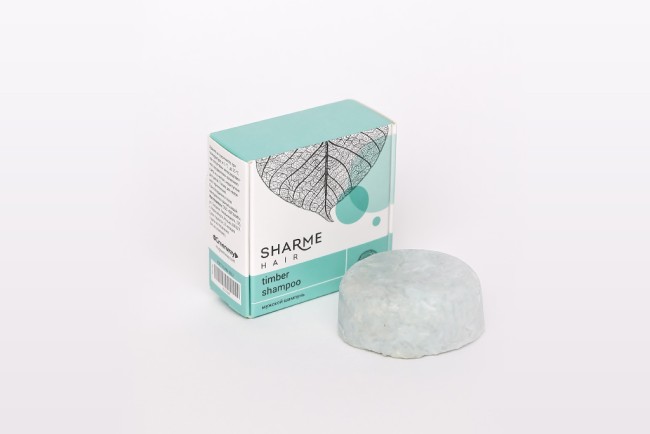 Натуральный твердый шампунь Sharme Hair Timber (древесный)