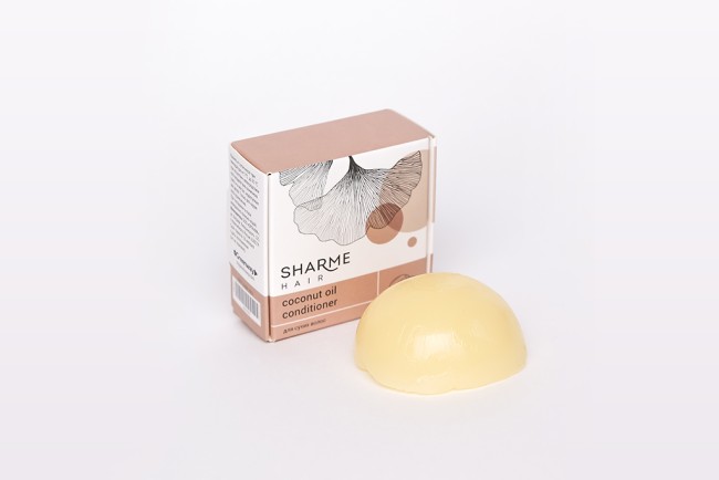 Натуральный твердый кондиционер Sharme Hair Coconut Oil (кокосовое масло)