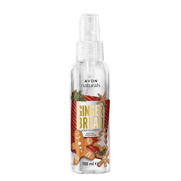 Освежающий лосьон-спрей для тела "Имбирный пряник", 100 мл