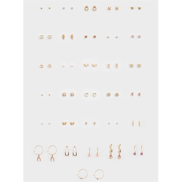 Набор сережек "Глория" (31 пара)