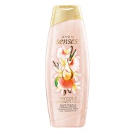 Крем-гель для душа с маслом макадамии "Белый персик и ванильная орхидея", 500 мл