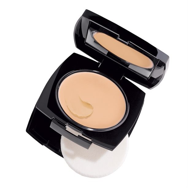 Матирующая компактная крем-пудра для лица