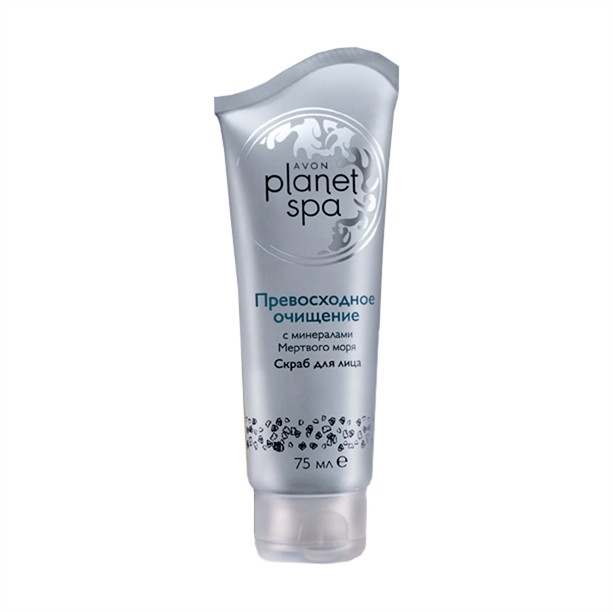 SPA Скраб для лица с минералами Мертвого моря "Превосходное очищение", 75 мл