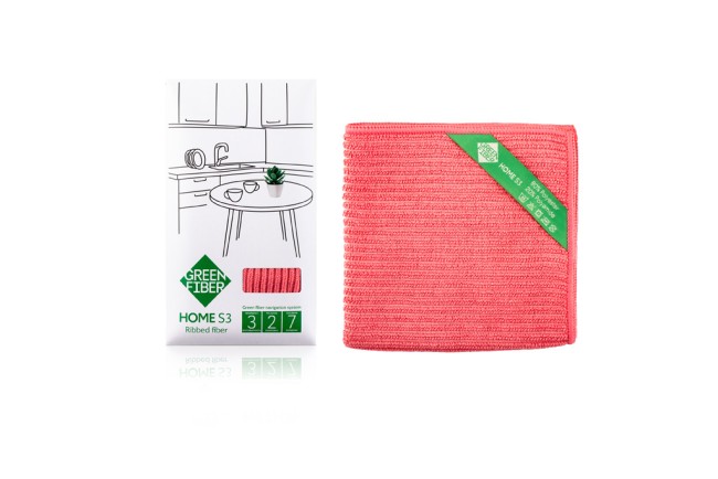Green Fiber HOME S3, Файбер ребристый, коралловый