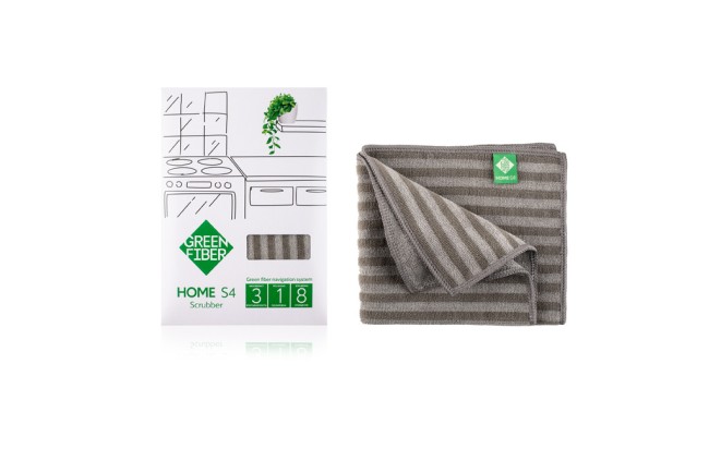 Green Fiber HOME S4, Скрабер Твист, серый