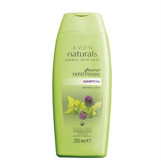 Шампунь для волос "Фито укрепление. Крапива и лопух", 250 мл