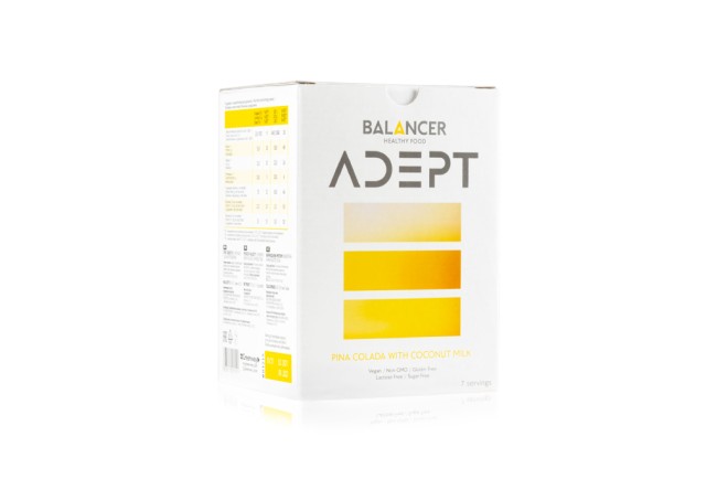 Коктейль BALANCER ADEPT со вкусом "Пина Колада", 7 шт.