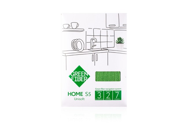 Green Fiber HOME S5, Файбер вельветовый, зеленый