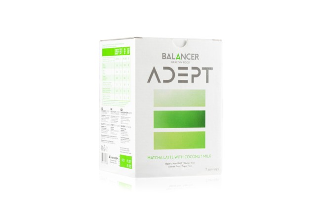 Коктейль BALANCER ADEPT со вкусом "Матча Латте", 7 шт.