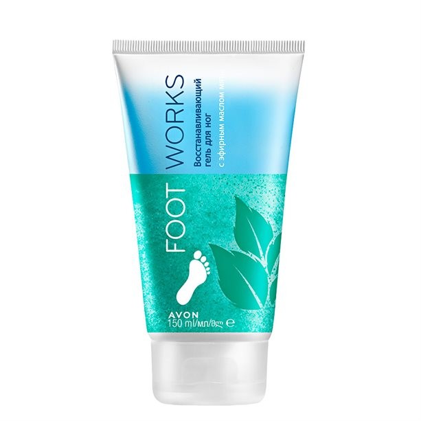 Восстанавливающий гель для ног с эфирным маслом мяты, 150 мл