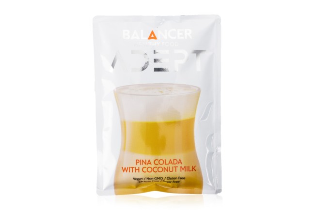 Коктейль BALANCER ADEPT «MIX SET» (cappuccino, matcha latte, pina colada with coconut milk), 3 шт.
