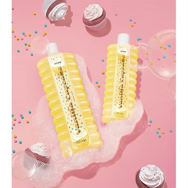 Пена для ванн "Ванильный капкейк", 1000 мл