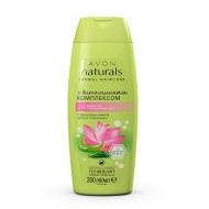 Шампунь-ополаскиватель 2 в 1 с витаминным комплексом и ароматом цветка лотоса и базилика, 250 мл