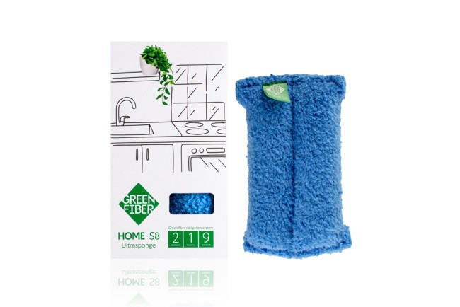 Green Fiber HOME S8, Губка Инволвер, голубая