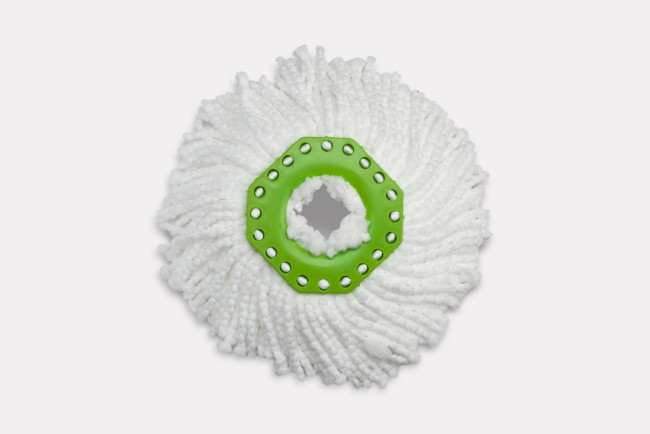 Насадка из микроволокна для швабры Aquamatic Turbo белая
