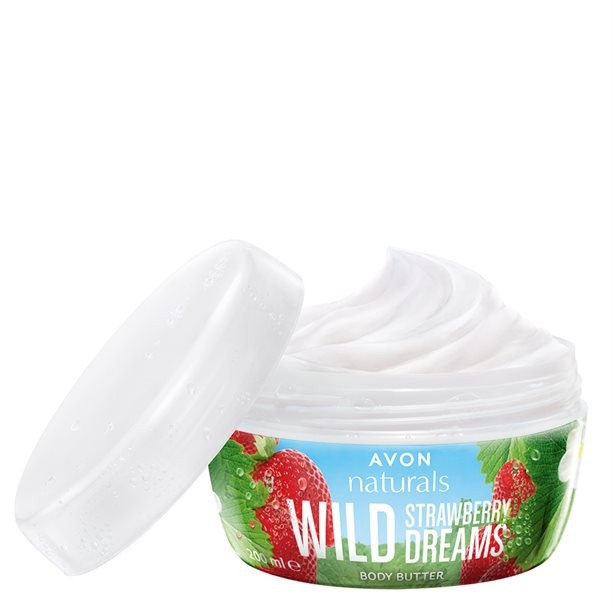 Крем-масло для тела "Клубничные мечты", 200 мл