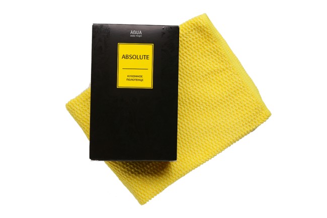 Полотенце кухонное Aquamagic ABSOLUTE (желтое)