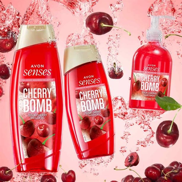 Гель для душа "Спелая вишня", 250 мл