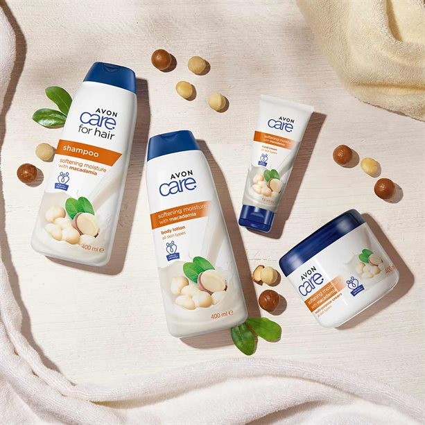 Смягчающий шампунь для волос с маслом макадамии, 400 мл