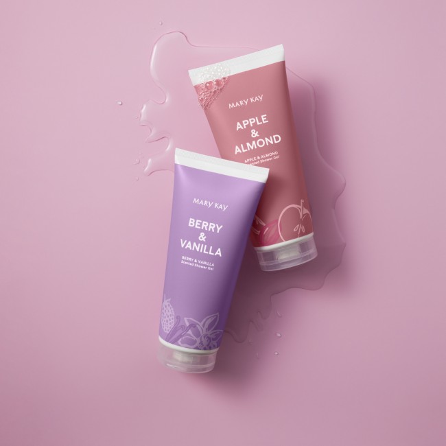 Парфюмированный гель для душа Яблоко и Миндаль