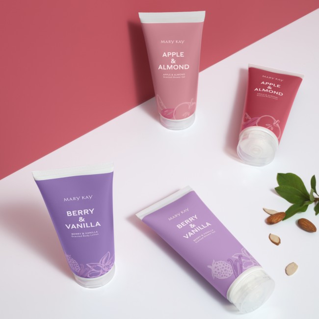 Парфюмированный гель для душа Яблоко и Миндаль