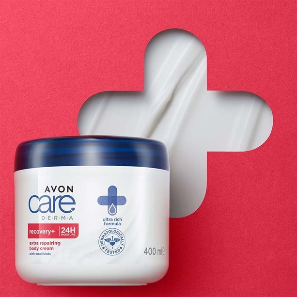 Восстанавливающий крем для тела D.E.R.M.A, 400 мл