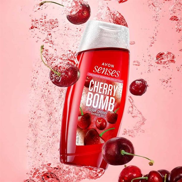 Гель для душа "Спелая вишня", 500 мл