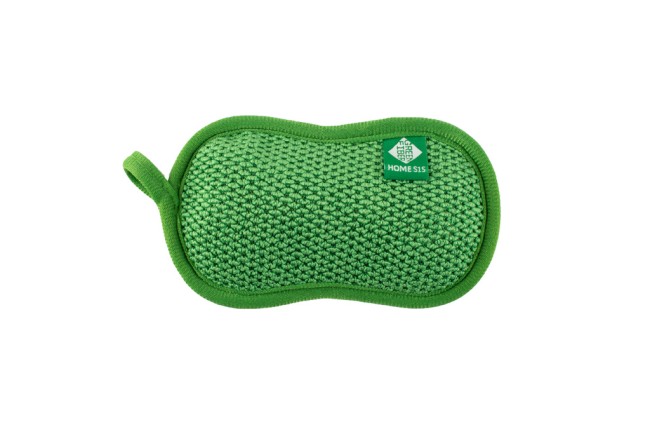 Green Fiber HOME S15, Губка для мытья посуды, зеленая