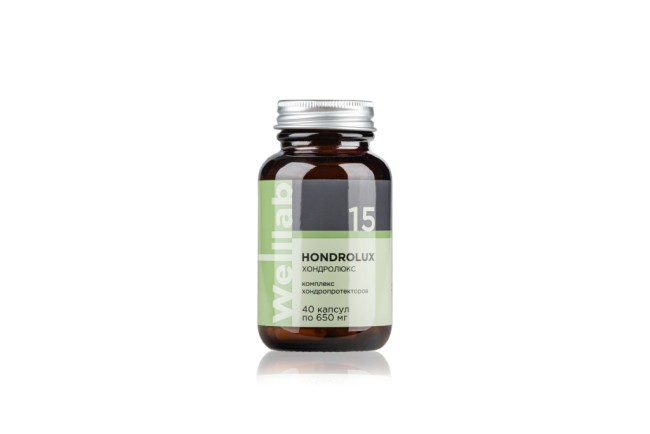 Welllab HONDROLUX, 40 капсул