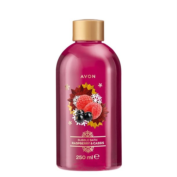 Пена для ванн с ароматом малины и черной смородины, 250 мл