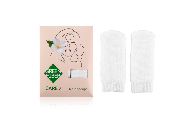 Green Fiber CARE 2, Спонж для чистки зубов