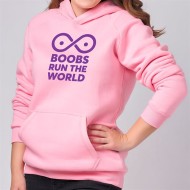 Свитшот “Boobs run the world” Infinity